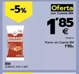 BM Supermercados BM Sobaos oferta