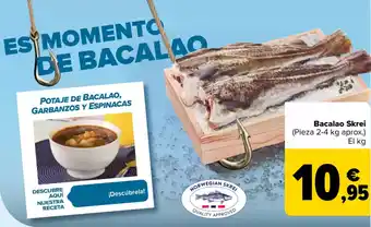 Carrefour Bacalao Skrei oferta