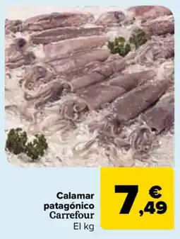 Carrefour Calamar patagónico Carrefour oferta