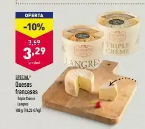 ALDI Queso francés special oferta