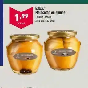 ALDI Melocotón en almíbar special oferta