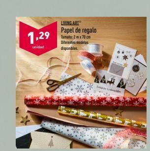 ALDI Papel de regalo oferta