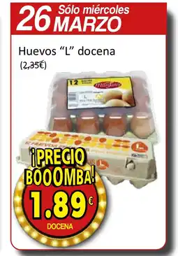 SPAR Huevos "L" docena oferta