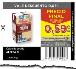 SPAR PASCUAL Caldo de cocido oferta