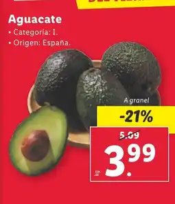 Lidl Aguacate oferta