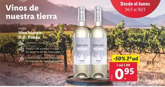 Lidl Vino blanco D.O. Rueda oferta