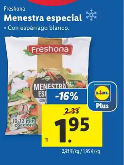 Lidl FRESHONA Menestra especial oferta