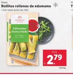 Lidl VITASIA Rollitos rellenos de edamame oferta