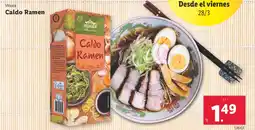 Lidl VITASIA Caldo Ramen oferta