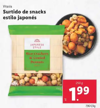 Lidl VITASIA Surtido de snacks estilo japonés oferta