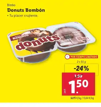 Lidl BIMBO Donuts Bombón oferta