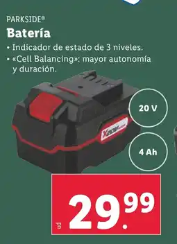 Lidl PARKSIDE Batería oferta