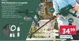 Lidl PARKSIDE Hidrolimpiadora recargable oferta