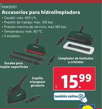 Lidl PARKSIDE Accesorios para hidrolimpiadora oferta