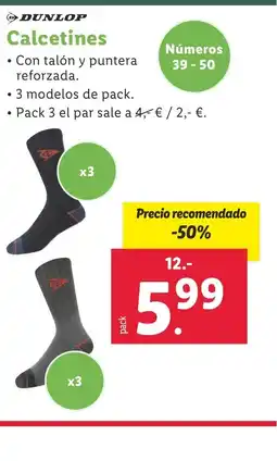 Lidl Calcetines oferta