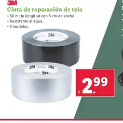 Lidl Cinta de reparación de tela oferta