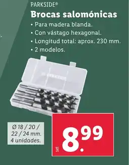 Lidl PARKSIDE Brocas salomónicas oferta