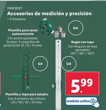 Lidl PARKSIDE Accesorios de medición y precisión oferta