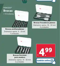 Lidl PARKSIDE Brocas oferta