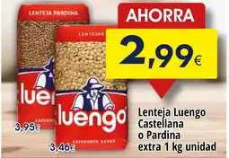 FROIZ Lenteja Luengo Castellana o Pardina oferta