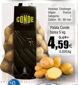 FROIZ Patata Conde bolsa oferta