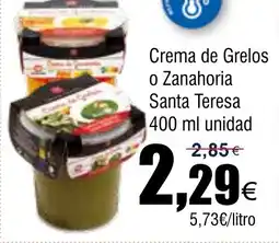 FROIZ Crema de Grelos o Zanahoria oferta