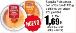 FROIZ Rosquita Froiz serrana con jamón curado oferta