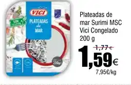 FROIZ Plateadas de mar Surimi MSC Vici Congelado oferta