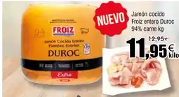 FROIZ Jamón cocido Froiz entero Duroc oferta