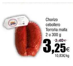 FROIZ Chorizo cebollero Torroña malla oferta