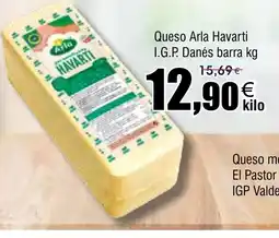 FROIZ Queso Arla Havarti I.G.P. Danés barra oferta