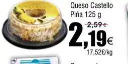 FROIZ Queso Castello Piña oferta