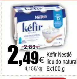 FROIZ Kéfir Nestlé líquido natural oferta