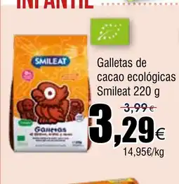 FROIZ Galletas de cacao ecológicas oferta