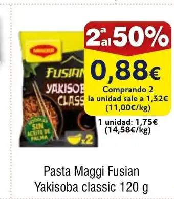 FROIZ Pasta Maggi Fusian Yakisoba classic oferta