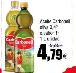 FROIZ Aceite Carbonell oliva 0,4° o sabor 1° oferta