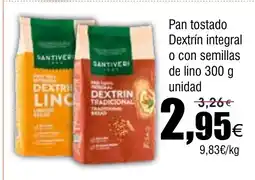 FROIZ Pan tostado Dextrín integral o con semillas oferta