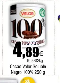 FROIZ Cacao Valor Soluble oferta