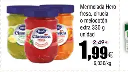 FROIZ Mermelada Hero fresa, ciruela oferta