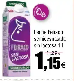 FROIZ Leche Feiraco semidesnatada oferta