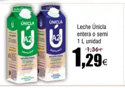 FROIZ Leche Únicla entera o semi oferta