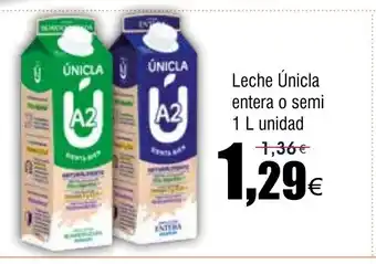 FROIZ Leche Únicla entera o semi oferta