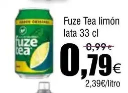 FROIZ FUZE TEA limón lata oferta