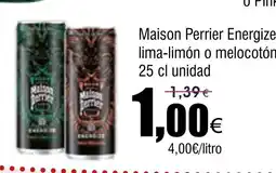 FROIZ Maison Perrier Energize lima-limón o melocotón oferta