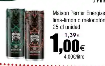 FROIZ Maison Perrier Energize lima-limón o melocotón oferta