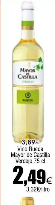 FROIZ Vino Rueda Mayor de Castilla Verdejo oferta