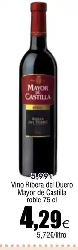 FROIZ Vino Ribera del Duero Mayor de Castilla roble oferta