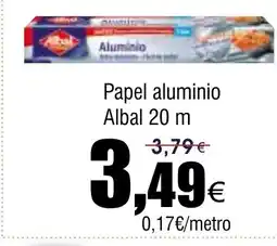 FROIZ ALBAL Papel aluminio oferta