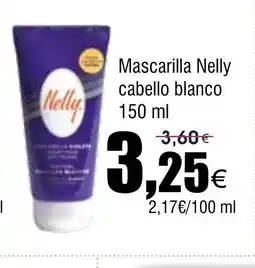 FROIZ Mascarilla Nelly cabello blanco oferta