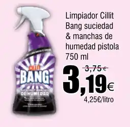 FROIZ Limpiador Cillit Bang suciedad & manchas de humedad pistola oferta